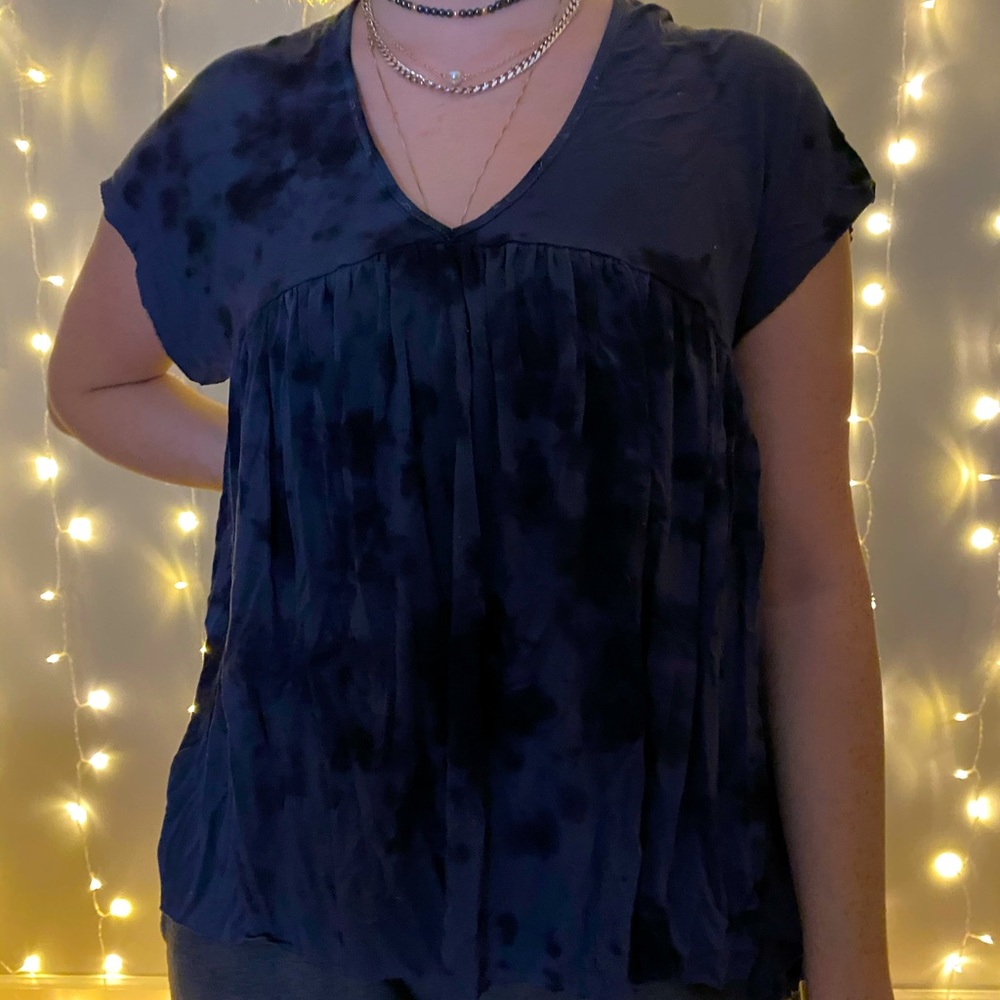American Eagle, Soft & Sexy T, Navy blue, Size XS